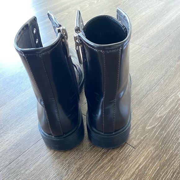 Calvin Klein Keigan Dark Brown Boots Sz 8 - Picture 4 of 6